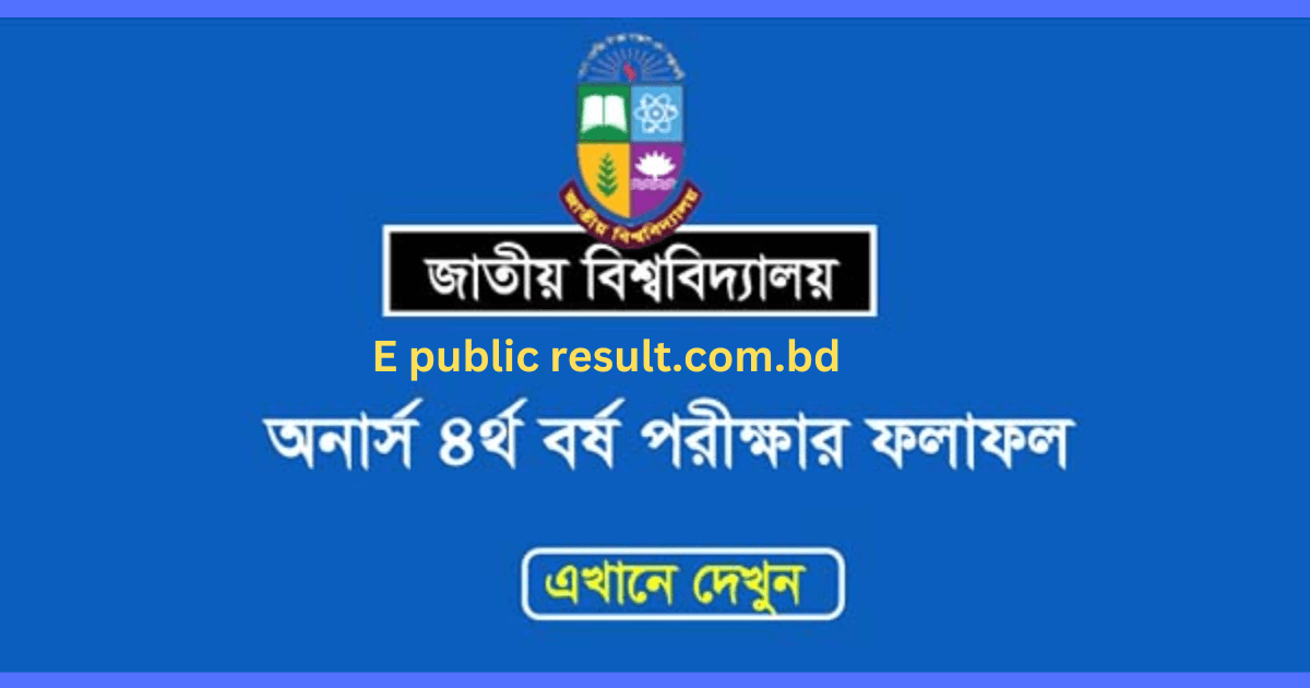 Honours 4th Year Result 2024