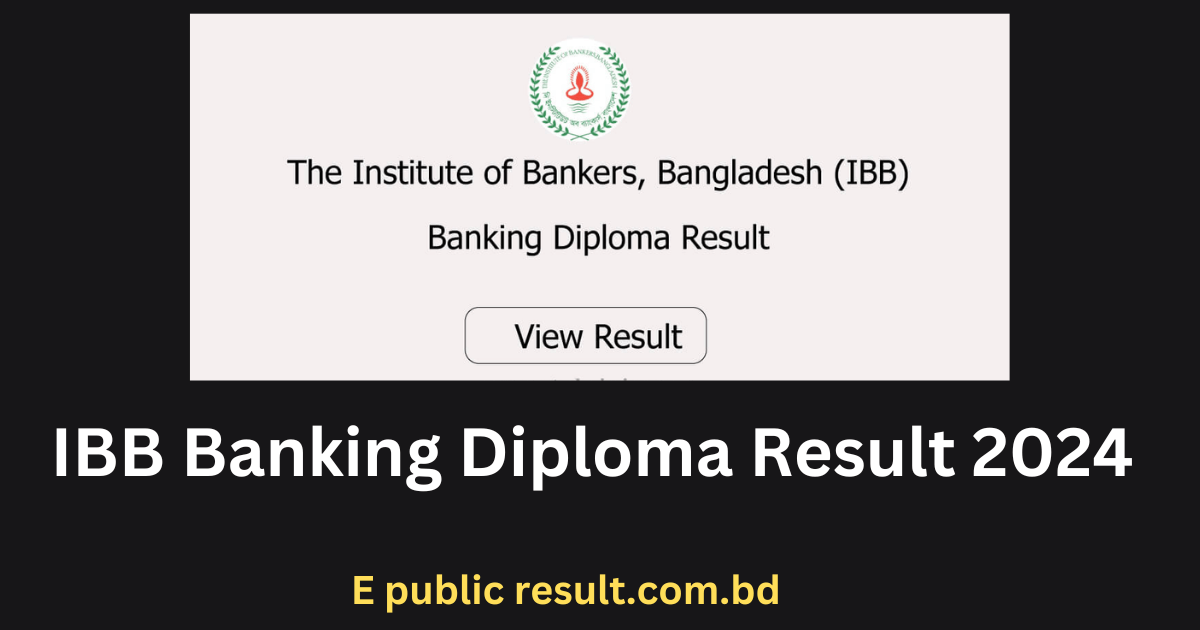 IBB Result 2024