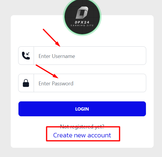 DPX24 Login - Create DPX24 Earn Money Online